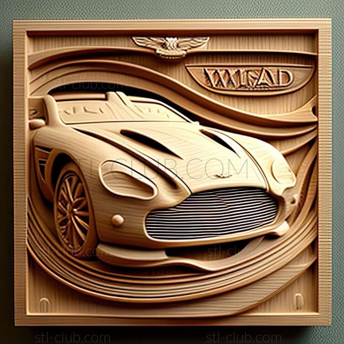 3D мадэль Aston Martin DBR9 (STL)